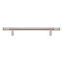 Top Knobs [TK3234PN] Steel Cabinet Pull Handle - Burnham Series - Oversized - Polished Nickel Finish - 6 5/16&quot; C/C - 9 1/4&quot; L