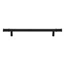 Top Knobs [TK3235BLK] Steel Cabinet Pull Handle - Burnham Series - Oversized - Flat Black Finish - 7 9/16" C/C - 10 3/8" L