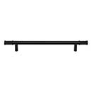 Top Knobs [TK3235BLK] Steel Cabinet Pull Handle - Burnham Series - Oversized - Flat Black Finish - 7 9/16" C/C - 10 3/8" L