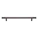 Top Knobs [TK3236AG] Steel Cabinet Pull Handle - Burnham Series - Oversized - Ash Gray Finish - 8 13/16" C/C - 11 7/8" L