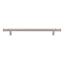 Top Knobs [TK3236BSN] Steel Cabinet Pull Handle - Burnham Series - Oversized - Brushed Satin Nickel Finish - 8 13/16" C/C - 11 7/8" L