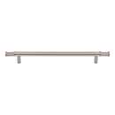 Top Knobs [TK3236BSN] Steel Cabinet Pull Handle - Burnham Series - Oversized - Brushed Satin Nickel Finish - 8 13/16&quot; C/C - 11 7/8&quot; L