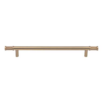 Top Knobs [TK3236HB] Steel Cabinet Pull Handle - Burnham Series - Oversized - Honey Bronze Finish - 8 13/16" C/C - 11 7/8" L