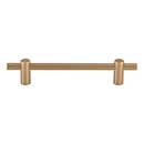 Top Knobs [TK3253HB] Steel Cabinet Pull Handle - Dempsey Series - Oversized - Honey Bronze Finish - 5 1/16" C/C - 7" L