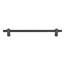 Top Knobs [TK3256AG] Steel Cabinet Pull Handle - Dempsey Series - Oversized - Ash Gray Finish - 8 13/16" C/C - 10 7/8" L