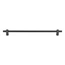 Top Knobs [TK3257AG] Steel Cabinet Pull Handle - Dempsey Series - Oversized - Ash Gray Finish - 12" C/C - 14" L