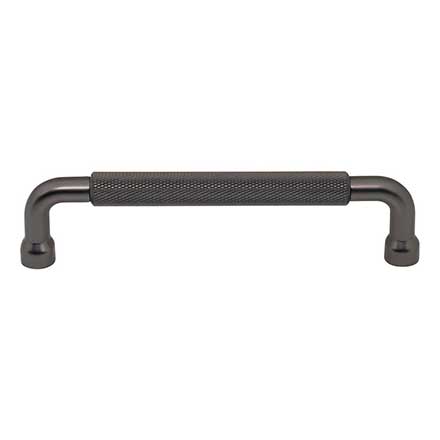 Top Knobs [TK3263AG] Steel Cabinet Pull Handle - Garrison Series - Oversized - Ash Gray Finish - 5 1/16&quot; C/C - 5 9/16&quot; L