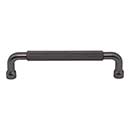Top Knobs [TK3263AG] Steel Cabinet Pull Handle - Garrison Series - Oversized - Ash Gray Finish - 5 1/16" C/C - 5 9/16" L