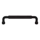 Top Knobs [TK3263BLK] Steel Cabinet Pull Handle - Garrison Series - Oversized - Flat Black Finish - 5 1/16&quot; C/C - 5 9/16&quot; L