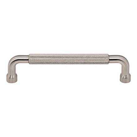 Top Knobs [TK3263BSN] Steel Cabinet Pull Handle - Garrison Series - Oversized - Brushed Satin Nickel Finish - 5 1/16&quot; C/C - 5 9/16&quot; L