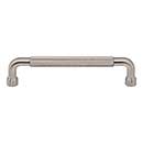 Top Knobs [TK3263BSN] Steel Cabinet Pull Handle - Garrison Series - Oversized - Brushed Satin Nickel Finish - 5 1/16&quot; C/C - 5 9/16&quot; L