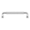 Top Knobs [TK3263PC] Steel Cabinet Pull Handle - Garrison Series - Oversized - Polished Chrome Finish - 5 1/16" C/C - 5 9/16" L