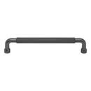 Top Knobs [TK3264AG] Steel Cabinet Pull Handle - Garrison Series - Oversized - Ash Gray Finish - 6 5/16&quot; C/C - 6 7/8&quot; L