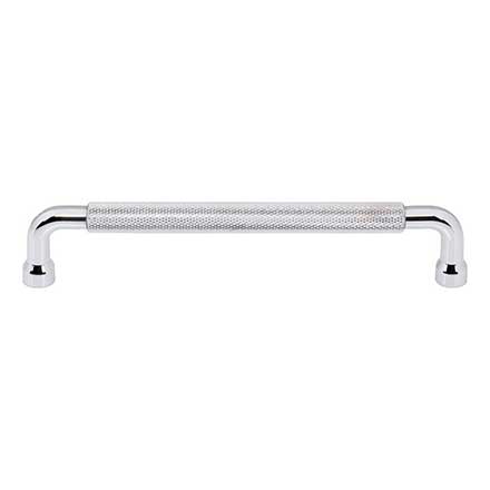Top Knobs [TK3264PC] Steel Cabinet Pull Handle - Garrison Series - Oversized - Polished Chrome Finish - 6 5/16&quot; C/C - 6 7/8&quot; L