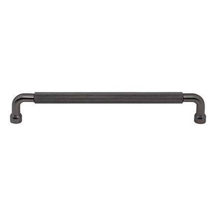 Top Knobs [TK3265AG] Steel Cabinet Pull Handle - Garrison Series - Oversized - Ash Gray Finish - 7 9/16" C/C - 8 1/8" L