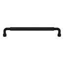 Top Knobs [TK3265BLK] Steel Cabinet Pull Handle - Garrison Series - Oversized - Flat Black Finish - 7 9/16" C/C - 8 1/8" L