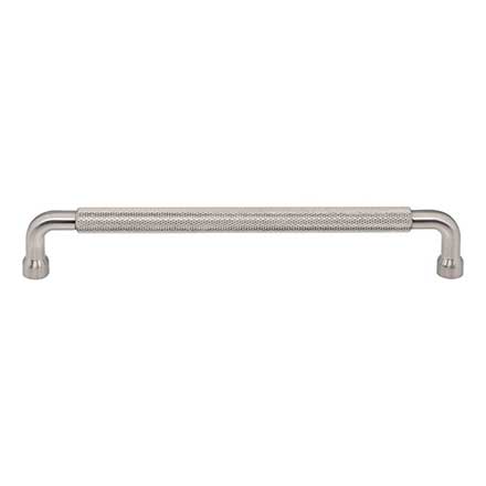 Top Knobs [TK3265BSN] Steel Cabinet Pull Handle - Garrison Series - Oversized - Brushed Satin Nickel Finish - 7 9/16" C/C - 8 1/8" L