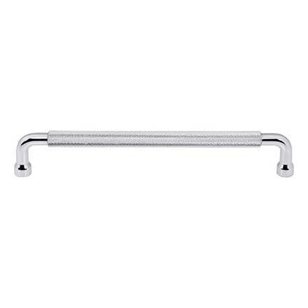 Top Knobs [TK3265PC] Steel Cabinet Pull Handle - Garrison Series - Oversized - Polished Chrome Finish - 7 9/16" C/C - 8 1/8" L