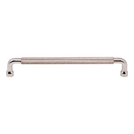 Top Knobs [TK3265PN] Steel Cabinet Pull Handle - Garrison Series - Oversized - Polished Nickel Finish - 7 9/16" C/C - 8 1/8" L