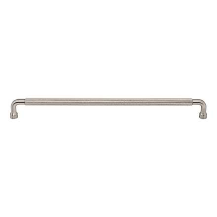 Top Knobs [TK3267BSN] Steel Cabinet Pull Handle - Garrison Series - Oversized - Brushed Satin Nickel Finish - 12&quot; C/C - 12 1/2&quot; L