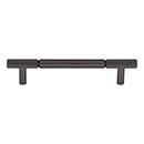 Top Knobs [TK3241AG] Steel Cabinet Pull Handle - Prestwick Series - Oversized - Ash Gray Finish - 5 1/16&quot; C/C - 6 5/8&quot; L