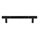 Top Knobs [TK3241BLK] Steel Cabinet Pull Handle - Prestwick Series - Oversized - Flat Black Finish - 5 1/16" C/C - 6 5/8" L