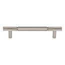 Top Knobs [TK3241BSN] Steel Cabinet Pull Handle - Prestwick Series - Oversized - Brushed Satin Nickel Finish - 5 1/16" C/C - 6 5/8" L