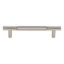 Top Knobs [TK3241BSN] Steel Cabinet Pull Handle - Prestwick Series - Oversized - Brushed Satin Nickel Finish - 5 1/16&quot; C/C - 6 5/8&quot; L