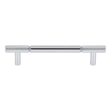 Top Knobs [TK3241PC] Steel Cabinet Pull Handle - Prestwick Series - Oversized - Polished Chrome Finish - 5 1/16&quot; C/C - 6 5/8&quot; L