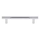Top Knobs [TK3241PC] Steel Cabinet Pull Handle - Prestwick Series - Oversized - Polished Chrome Finish - 5 1/16" C/C - 6 5/8" L