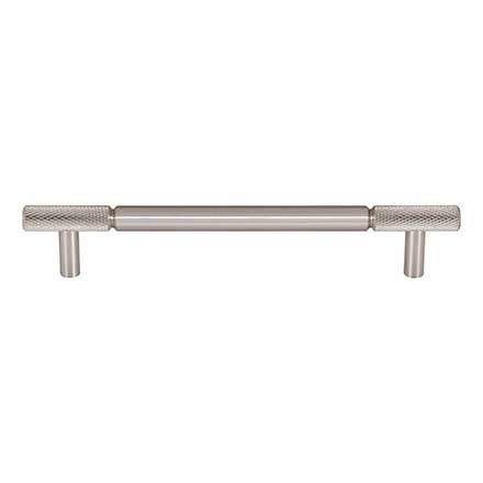 Top Knobs [TK3242BSN] Steel Cabinet Pull Handle - Prestwick Series - Oversized - Brushed Satin Nickel Finish - 6 5/16&quot; C/C - 7 7/8&quot; L