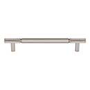 Top Knobs [TK3242BSN] Steel Cabinet Pull Handle - Prestwick Series - Oversized - Brushed Satin Nickel Finish - 6 5/16" C/C - 7 7/8" L