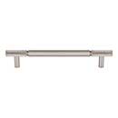 Top Knobs [TK3242BSN] Steel Cabinet Pull Handle - Prestwick Series - Oversized - Brushed Satin Nickel Finish - 6 5/16" C/C - 7 7/8" L