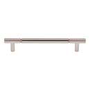 Top Knobs [TK3242PN] Steel Cabinet Pull Handle - Prestwick Series - Oversized - Polished Nickel Finish - 6 5/16" C/C - 7 7/8" L