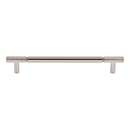 Top Knobs [TK3243PN] Steel Cabinet Pull Handle - Prestwick Series - Oversized - Polished Nickel Finish - 7 9/16" C/C - 9 3/16" L