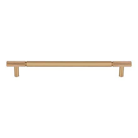 Top Knobs [TK3244HB] Steel Cabinet Pull Handle - Prestwick Series - Oversized - Honey Bronze Finish - 8 13/16" C/C - 10 7/16" L