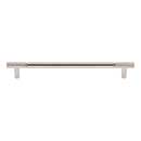 Top Knobs [TK3244PN] Steel Cabinet Pull Handle - Prestwick Series - Oversized - Polished Nickel Finish - 8 13/16" C/C - 10 7/16" L