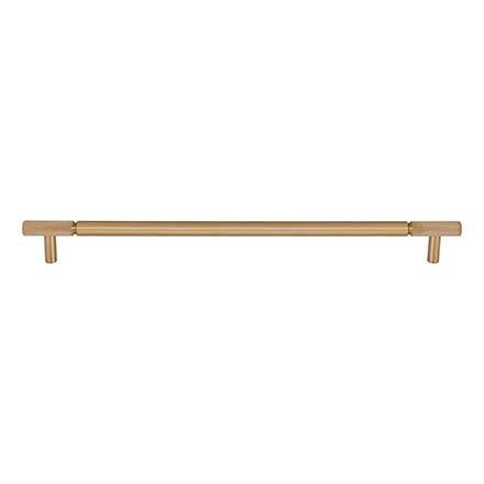 Top Knobs [TK3245HB] Steel Cabinet Pull Handle - Prestwick Series - Oversized - Honey Bronze Finish - 12" C/C - 13 5/8" L