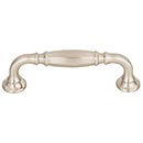 Top Knobs [TK1051BSN] Die Cast Zinc Cabinet Pull Handle - Barrow Series - Standard Size - Brushed Satin Nickel Finish - 3 3/4&quot; C/C - 4 5/8&quot; L