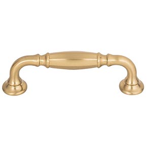 Top Knobs [TK1051HB] Die Cast Zinc Cabinet Pull Handle - Barrow Series - Standard Size - Honey Bronze Finish - 3 3/4" C/C - 4 5/8" L