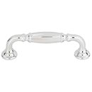 Top Knobs [TK1051PC] Die Cast Zinc Cabinet Pull Handle - Barrow Series - Standard Size - Polished Chrome Finish - 3 3/4&quot; C/C - 4 5/8&quot; L