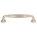 Top Knobs [TK1052BSN] Die Cast Zinc Cabinet Pull Handle - Barrow Series - Oversized - Brushed Satin Nickel Finish - 5 1/16" C/C - 5 7/8" L