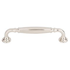 Top Knobs [TK1052PN] Die Cast Zinc Cabinet Pull Handle - Barrow Series - Oversized - Polished Nickel Finish - 5 1/16" C/C - 5 7/8" L