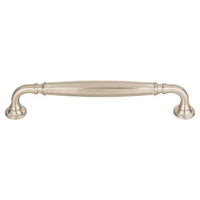 Top Knobs [TK1053BSN] Die Cast Zinc Cabinet Pull Handle - Barrow Series - Oversized - Brushed Satin Nickel Finish - 6 5/16" C/C - 7 1/8" L
