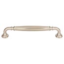 Top Knobs [TK1053BSN] Die Cast Zinc Cabinet Pull Handle - Barrow Series - Oversized - Brushed Satin Nickel Finish - 6 5/16" C/C - 7 1/8" L