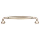 Top Knobs [TK1053BSN] Die Cast Zinc Cabinet Pull Handle - Barrow Series - Oversized - Brushed Satin Nickel Finish - 6 5/16" C/C - 7 1/8" L