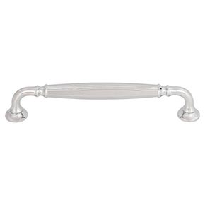 Top Knobs [TK1053PC] Die Cast Zinc Cabinet Pull Handle - Barrow Series - Oversized - Polished Chrome Finish - 6 5/16" C/C - 7 1/8" L
