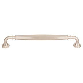 Top Knobs [TK1054BSN] Die Cast Zinc Cabinet Pull Handle - Barrow Series - Oversized - Brushed Satin Nickel Finish - 7 9/16" C/C - 8 3/8" L