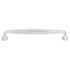Top Knobs [TK1054PC] Die Cast Zinc Cabinet Pull Handle - Barrow Series - Oversized - Polished Chrome Finish - 7 9/16" C/C - 8 3/8" L