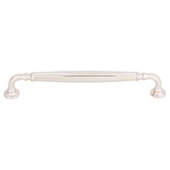 Top Knobs [TK1054PN] Die Cast Zinc Cabinet Pull Handle - Barrow Series - Oversized - Polished Nickel Finish - 7 9/16" C/C - 8 3/8" L